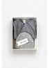 Babypak en muts in giftset - Grijsmele