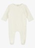 Babypak met ronde hals - Creme