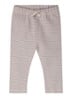 Legging met streepprint - Paars