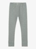 Legging met streepprint - Blauwgrijs