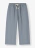 Loose fit broek met trekkoord - Grijs