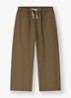 Loose fit broek met trekkoord - Zand
