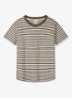 Oversized T-shirt met ronde hals - Creme