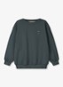 Sweater met ronde hals - Blauwgrijs
