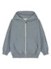 Sweatvest met stretch - Blauwgrijs