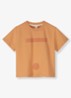 T-shirt met print - Oranje