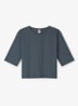 T-shirt met ronde hals - Petrol