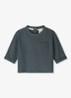 T-shirt met streepprint - Blauw