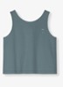 Tanktop met streepprint - Blauwgrijs