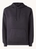 Brenda hoodie met logo - Antraciet