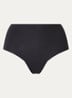 High waisted naadloze slip - Zwart