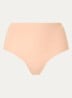 High waisted naadloze slip - Beige