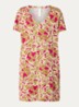 Nachthemd met V-hals - Beige
