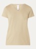 Pyjamatop met V-hals - Khaki