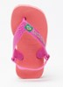 Brasil slipper met hielbandje - Koraalroze