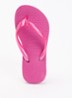 Slipper met logo - Fuchsia