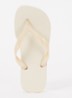 Top Senses slipper met logo - Vanillegeel