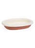 Barro oval small serveerschaal - Gebroken wit