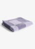Check badhanddoek  50 x 90 cm - Lavendel