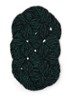 Coco Swirl deurmat 40 x 80 cm - Donkergroen