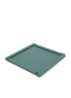 Colour Crate M Square deksel - Donkergroen