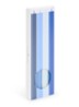 Hexagon kaars set van 4 - Blauw