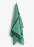 Linear theedoek 52 x 80 cm - Groen