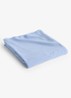 Linen bedsprei 240 x 260 cm - Blauw