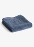 Mono gastendoek 30 x 30 cm - Blauw