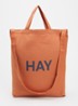 Shopper met logo - Oranje