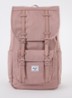 Little America rugzak met 16 inch laptopvak - Oudroze