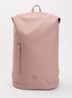 Roll Top rugzak met 16 inch laptopvak en waterafstotende coating - Oudroze