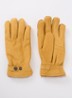 Bergvik handschoenen van geitenleer - Okergeel