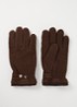 Bergvik handschoenen van geitenleer - Donkerbruin