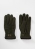 Bergvik handschoenen van geitenleer - Legergroen