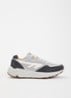 HTS shadow RGS sneaker van mesh met suède details - Grijs