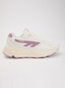HTS Shadow RGS sneaker van suède met details van mesh - Oudroze