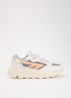 HTS Shadow RGS sneaker van suède met details van mesh - Oranje