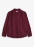 Gwen blouse met opstaande kraag - Paars