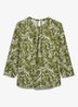 Julia top met grafische print - Creme