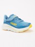 Clifton 10 hardloopschoen met gebreid bovenwerk en logo - Blauw