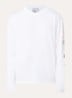 Longsleeve met logo- en backprint - Wit