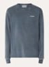 Longsleeve met logo- en backprint - Donkergrijs