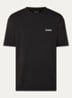 T-shirt met logo- en backprint - Zwart