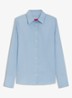Blouse met kraag - Lichtblauw