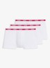 Boxershorts van  katoen in 3-pack - Wit