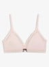 Bralette met kant - Lichtroze