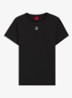 Deloris T-shirt met logoborduring - Zwart
