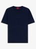 Fijngebreide trui in wolblend - Donkerblauw