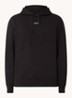 Hoodie van katoenen sweatstof met logoprint - Zwart